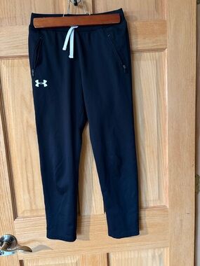 Under Armour Kids' Black Athletic Jogger Pants